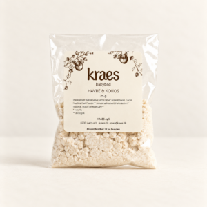 KRAES babybad - Havre & kokos - 25 g - nok til 2 bade