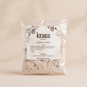 KRAES babybad - Havre & kokos - 25 g - nok til 2 bade